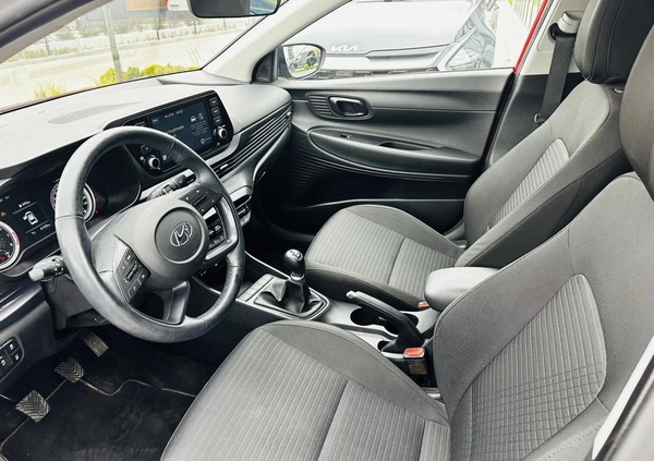 Hyundai i20 cena 59900 przebieg: 81925, rok produkcji 2021 z Gdańsk małe 191